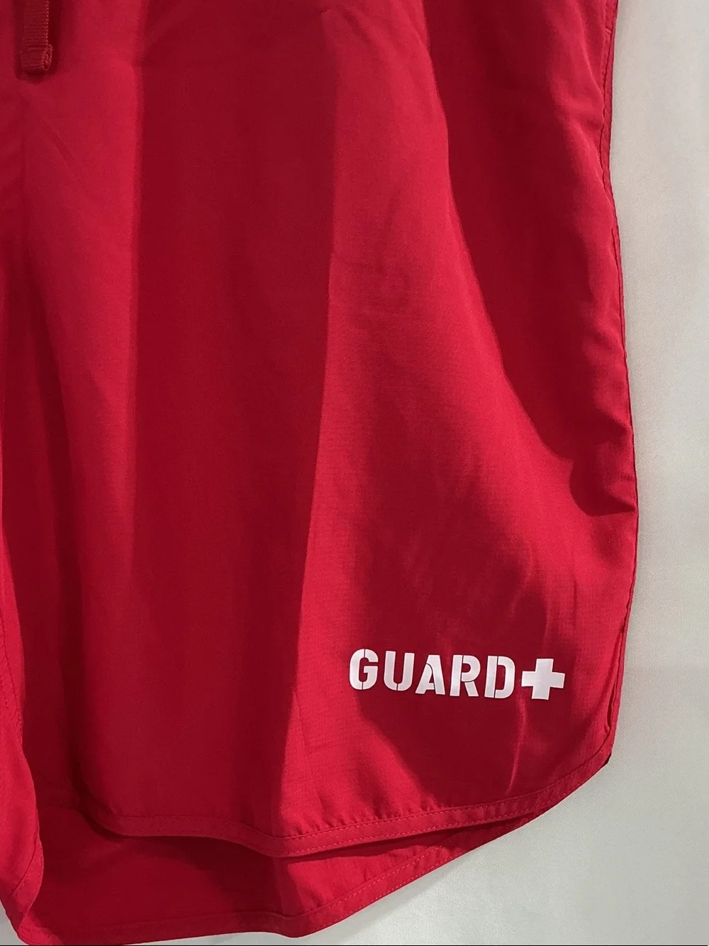 GUARD+ Men's Red Swim Trunks